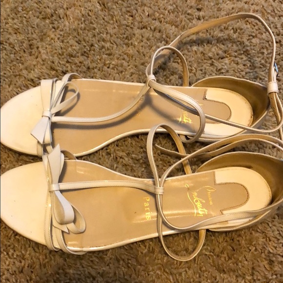 louboutin flats wedding